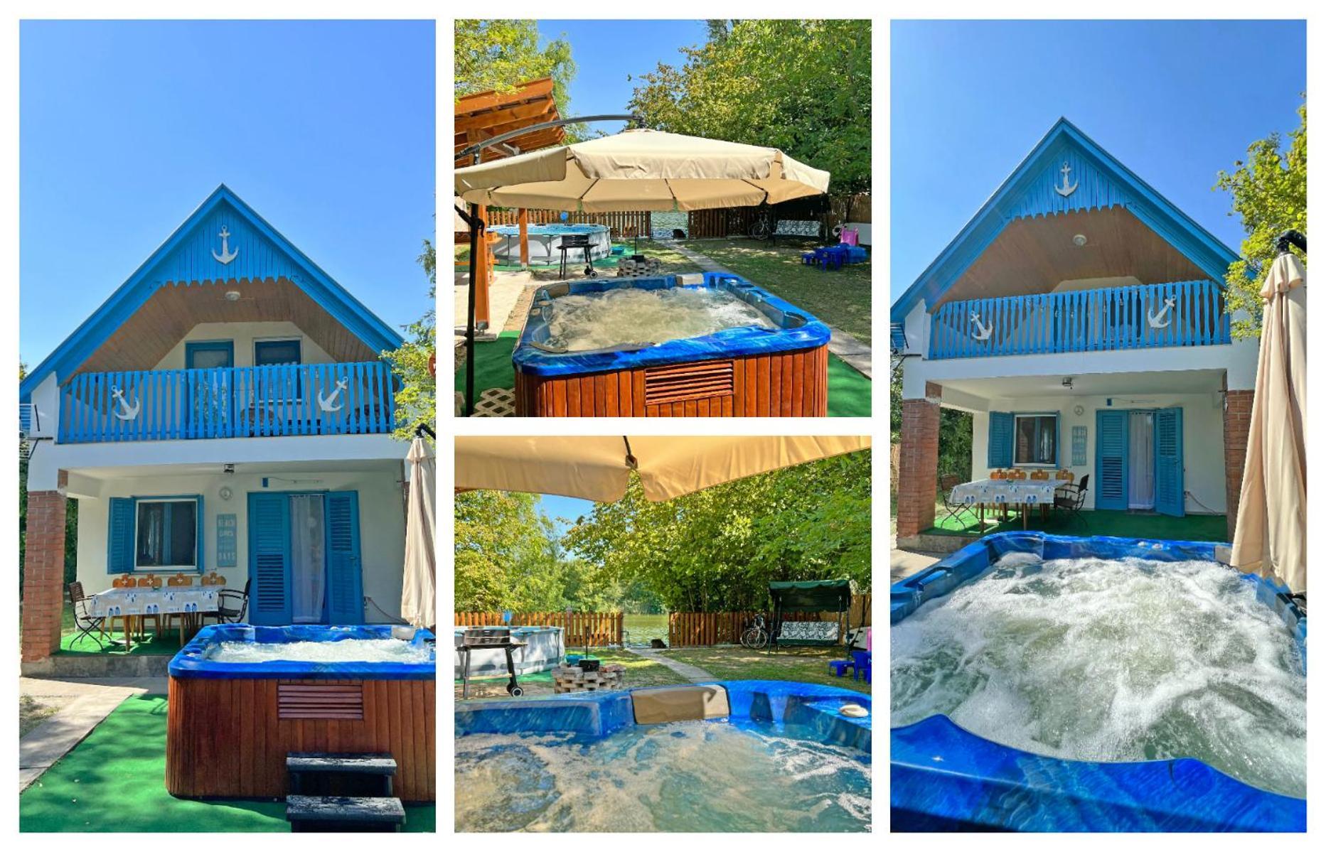 Villa Popeye Jakuzzis Nyaralohaz Бекессентандраш Экстерьер фото